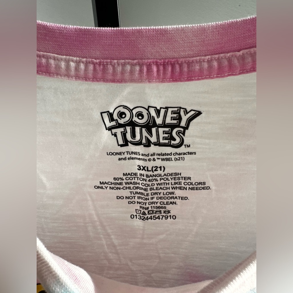 Looney tunes 3X shirt - Picture 3 of 4